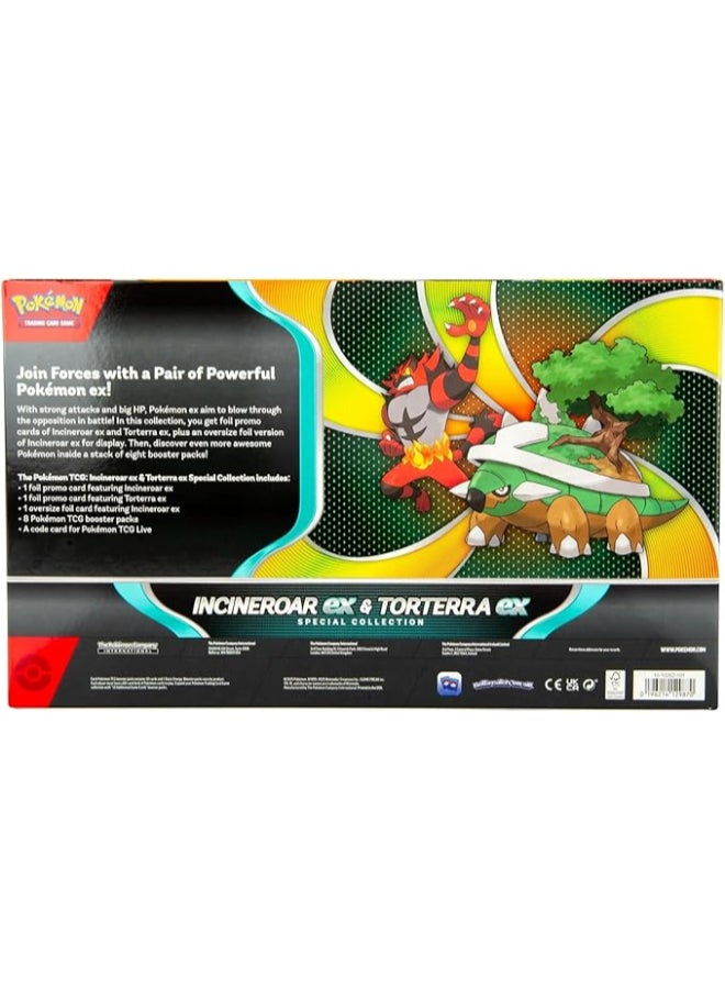 Pokemon TCG: Incineroar ex & Torterra ex Special Collection - Image 2